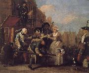 William Hogarth, Prodigal son to court arrest